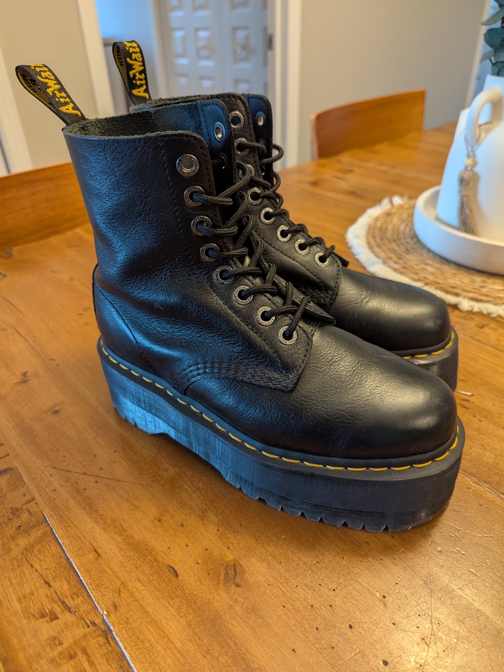 Dr. Martens × 1460 platform boots